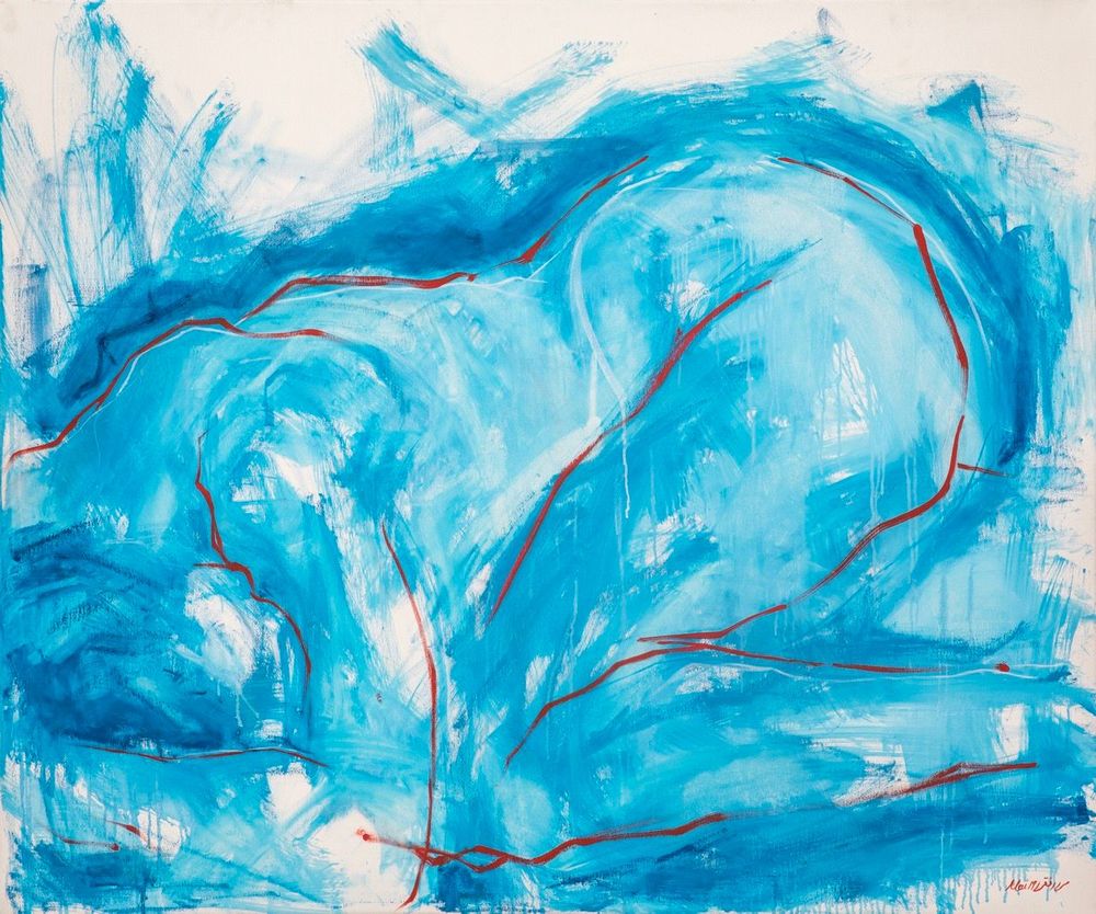 Blue-1(After Edward Weston)