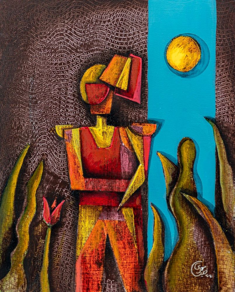 Figure at Dusk