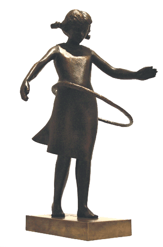 GIRL WITH HULAHOOP