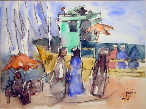 By the Ferry Boat- East Bank, Luxor